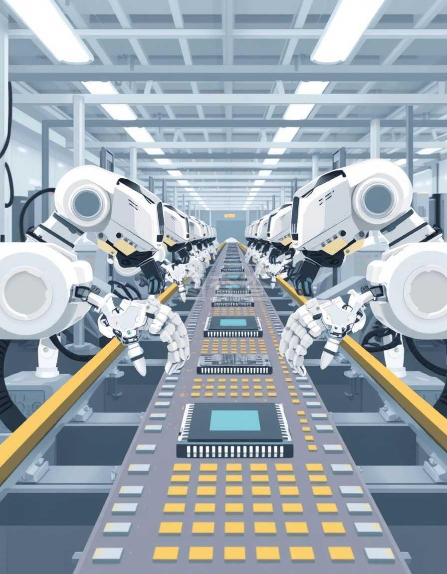智能机器与自动化工厂 现代生产的矢量革命